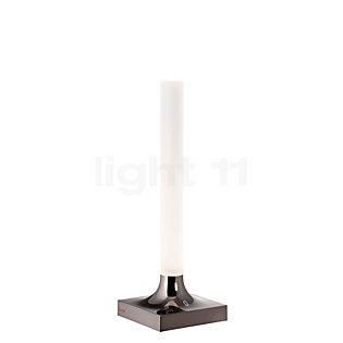 Kartell Goodnight Lampe rechargeable LED titane poli
