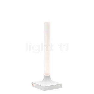 Kartell Goodnight, lámpara recargable LED blanco mate