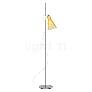 Kartell K-Lux Floor Lamp black/yellow