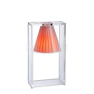 Kartell Light-Air Lampe de table rose avec tissu
