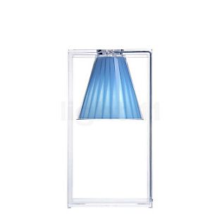 Kartell Light-Air, lámpara de sobremesa azul con tela