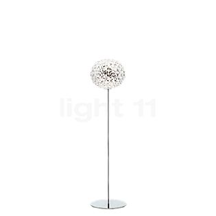 Kartell Planet, lámpara de pie LED cristalino, 130 cm