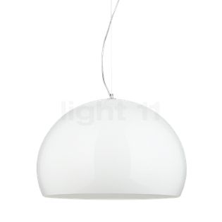 Kartell Small FL/Y Pendant Light white glossy