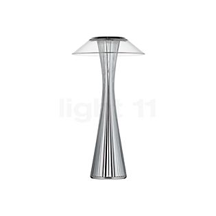 Kartell Space Lampe de table Outdoor LED chrome , Vente d'entrepôt, neuf, emballage d'origine