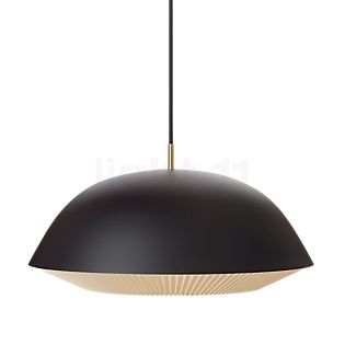 Cache lampadaire en cloche noire: Le Klint, design scandinave