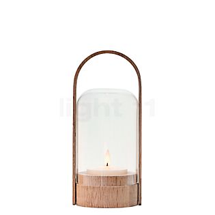 Le Klint Candle Light Lampe rechargeable LED chêne