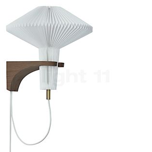 Le Klint Model 204, lámpara de pared roble ahumado - plástico