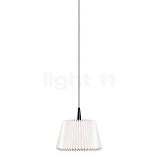 Le Klint Snowdrop, lámpara de suspensión pantalla de plástico, blanco, ø20 cm