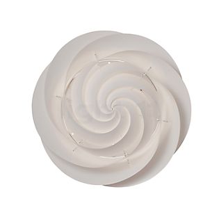 Le Klint Swirl Lofts-/Væglampe hvid - ø60 cm