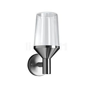 Ledvance Endura Classic Calice, lámpara de pared acero inoxidable/vaso transparente