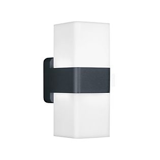 Ledvance Endura Pro Cube Wandlamp LED Smart+ donkergrijs, 2-lichts