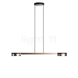 Light Point Blade S2, lámpara de suspensión LED negro/dorado
