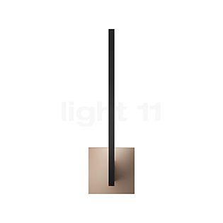 Light Point Inlay Linear Wandlamp LED zwart/goud - 36 cm