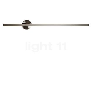 Lightswing Plafondrail - 2-lichts roestvrij staal - 110 cm