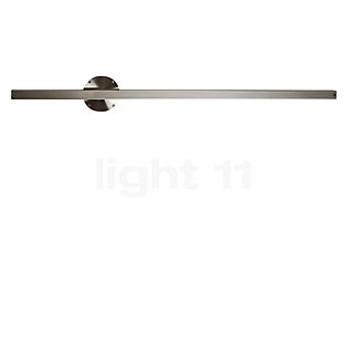 Lightswing binario a soffitto - 1 fuoco acciaio inossidabile - 110 cm