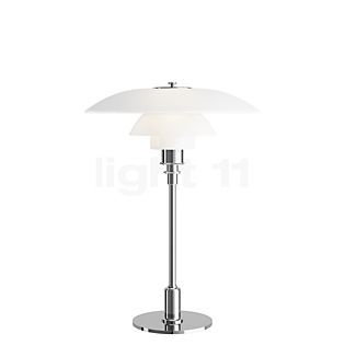 Louis Poulsen PH 3 ½-2 ½ Bordlampe krom/hvid