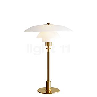 Louis Poulsen PH 3 ½-2 ½ Lampada da tavolo ottone/bianco