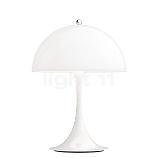 Louis Poulsen Panthella, portable lámpara recargable LED acrílico - opalino blanco - 25 cm