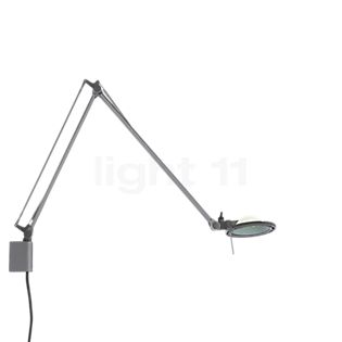 Luceplan Berenice Applique réflecteur blanc/corps aluminium - bras 30 cm