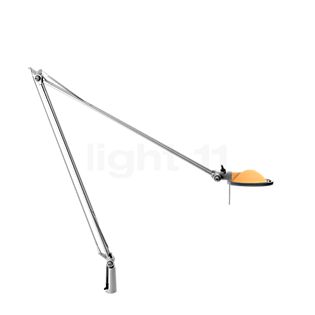 Luceplan Berenice Lampe de table réflecteur jaune/corps aluminium - avec Fixation par vis - bras 45 cm