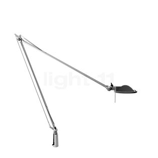 Luceplan Berenice Lampe de table réflecteur noir/corps aluminium - avec Fixation par vis - bras 45 cm