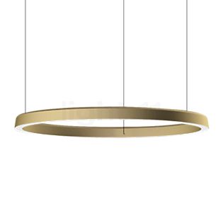 Luceplan Compendium Circle Pendant Light LED brass - 110 cm