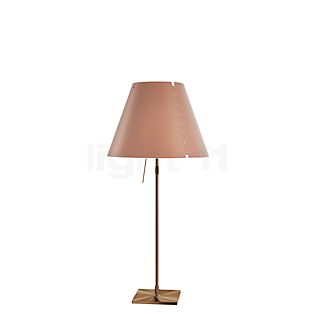 Luceplan Costanza Table Lamp shade nougat/frame brass - telescope - with dimmer