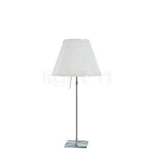 Luceplan Costanza Table Lamp shade white/frame aluminium - telescope - with dimmer