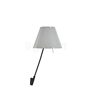 Luceplan Costanzina Lampada da parete nero/bianco nebbia