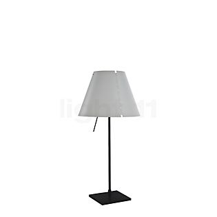 Luceplan Costanzina Lampada da tavolo nero/bianco nebbia