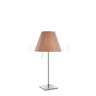 Luceplan Costanzina Lampe de table aluminium/nougat