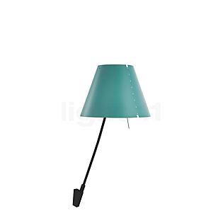 Luceplan Costanzina, lámpara de pared negro/verde agua