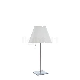 Luceplan Costanzina, lámpara de sobremesa aluminio/blanco