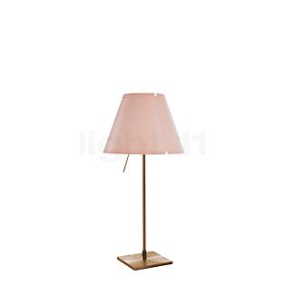 Luceplan Costanzina, lámpara de sobremesa latón/polvo