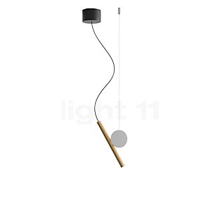 Luceplan Doi Pendant Light LED brass/black/white - Dali