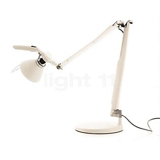 Luceplan Fortebraccio, lámpara de sobremesa blanco