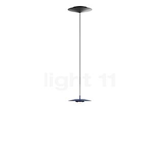 Luceplan Koine Lampada a sospensione LED blu - ø20 cm - fase di dimmer