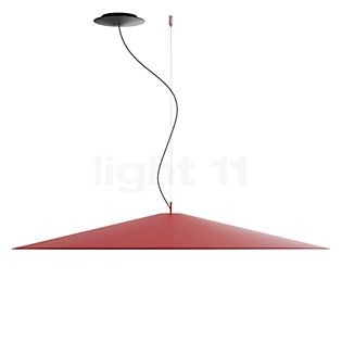 Luceplan Koine Lampada a sospensione LED rosso - ø110 cm - Push/Dali
