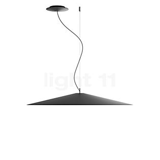 Luceplan Koine Pendant Light LED black - ø86 cm - Push/Dali