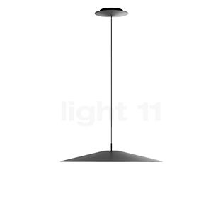Luceplan Koine, lámpara de suspensión LED negro - ø55 cm - Push/Dali