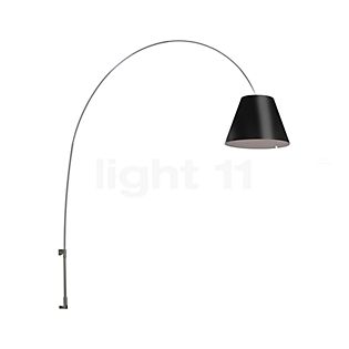 Luceplan Lady Costanza Wall Light shade black - with switch