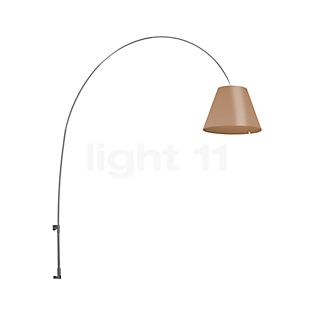 Luceplan Lady Costanza Wall Light shade nougat - with switch