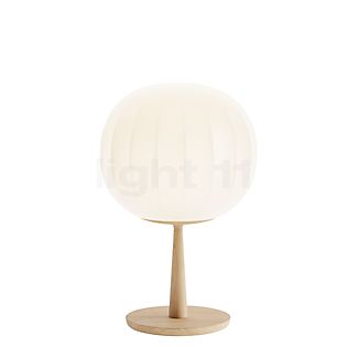 Luceplan Lita Lampada da tavolo con stelo legno di frassino - H.46 cm