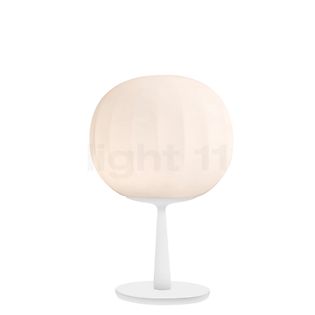Luceplan Lita Lampe de table avec tige blanc - H.46 cm