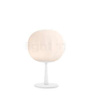 Luceplan Lita, lámpara de mesa con vástago blanco - alt.28 cm