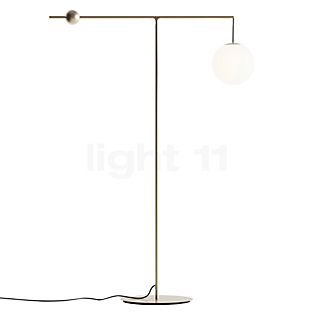 Luceplan Malamata Floor Lamp brass brushed