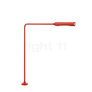 Lumina Flo Grommet Lampe de table LED rouge - ø4,6 cm