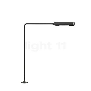 Lumina Flo Grommet Lampe de table LED soft-touch noir - ø5 cm