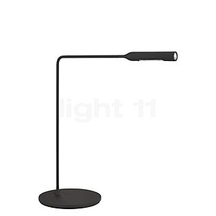 Lumina Flo Lampe de table LED soft-touch noir - 2.700 K - 43 cm