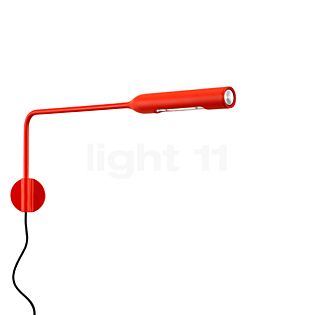 Lumina Flo Væglampe LED rød mat - 2.700 K - incl. forkoblinger